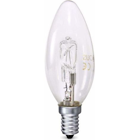 Ampoule Halogène - E14 - 52 W - 820 Lm - Lumière Chaude - Angle 360° - Gradable - 2000 Heures - 1 Pièce (1/2)