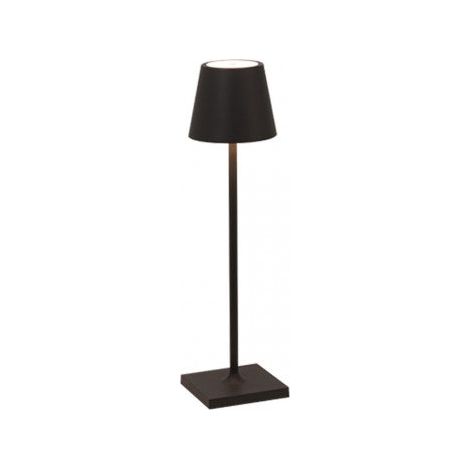Zafferano Poldina Pro Micro Nero - Lampada da Tavolo a Led H27.5cm