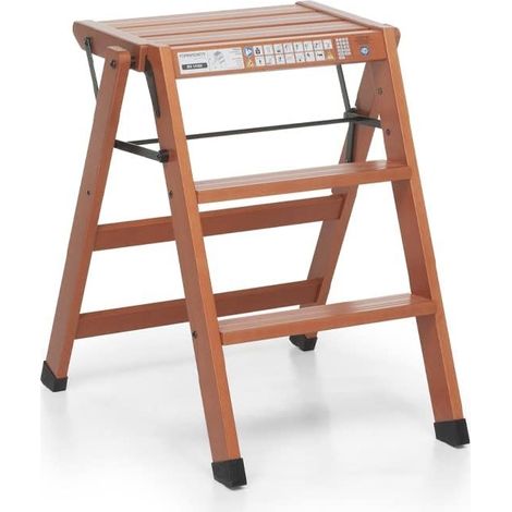 Sgabello Legno Tialzo Gr.3 Noce Foppapedretti (1/4)