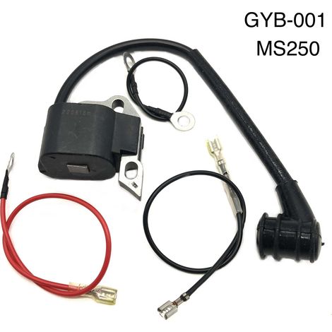 Ignition coil GYB-001 for chainsaws MS200, MS210, MS200T, MS230, MS250 and FR220 - Original spare part