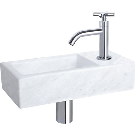Differnz Lave-mains Blanc H9.5xl37.5xL18.5cm (1/5)