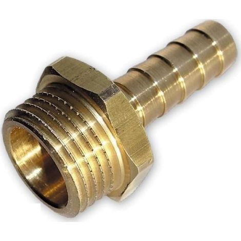 Gasanschlusszubehör Bradas pra4 Messing 9mm 1/2 Zoll