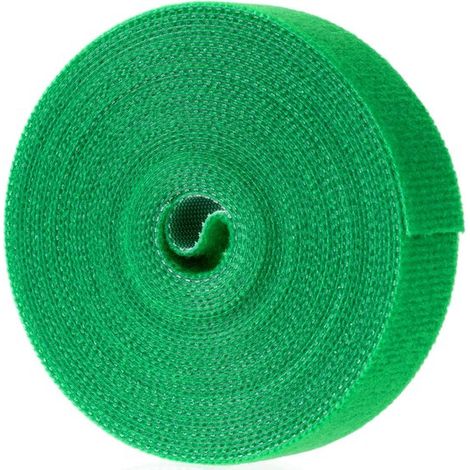 Lien pour plantes - Attache Fermetures velcro/ Fil de ligature - Couleur camouflage vert - Nylon - Support et guidage pour plantes - Plantes - Lien - Matériau de ligature pour plantes d'intérieur et d (1/5)