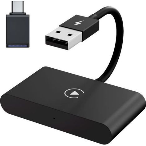 Adattatore senza fili Carplay THT-020-2 - Compatibile con iOS - Plug and Play - 5GHz