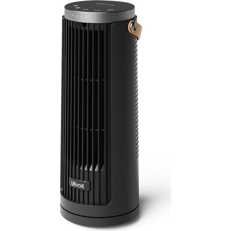 Ventilateur colonne vertical Levoit Windi Mini Noir avec télécommande 5 vitesses 90° 20 dB