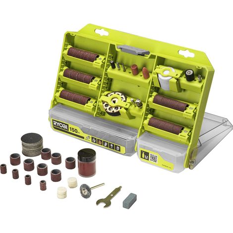 Coffret 150 Accessoires Twist Lock pour Mini-Outil RAR800K-150 (1/5)