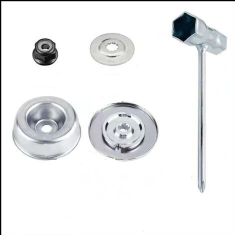 Pair Écrou de bague de poussée pour débroussailleuse STIHL FS-KM FS120 FS200 FS250 H655 (1/3)