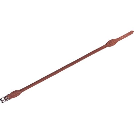 K BUFFALO COLLAR ROUND, 8 mm 40 cm marrone