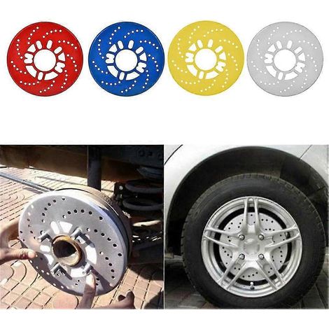 Cache-disque de frein arrière en alliage d'aluminium pour modification de freins de voiture - Gris (1/5)