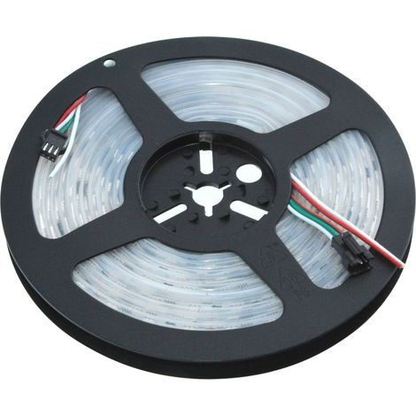 LED-Streifen smart IC RGB 12 V DC - 14,4 W/m - IP65 - 60 LED/m -