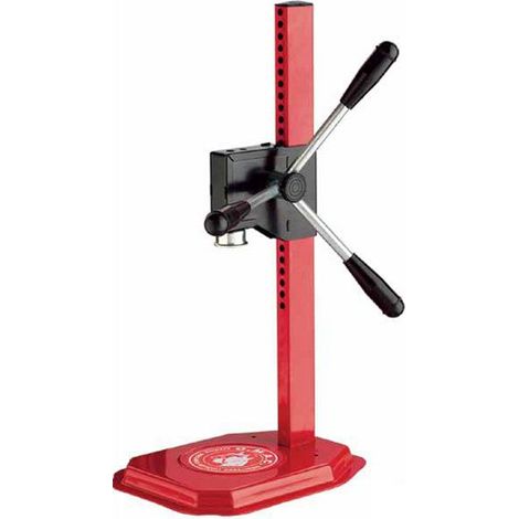 Machine à capsuler pour couronnes avec réglage rapide de la hauteur O.M.A.C. Regina - Forbice + Innesto rapido 1/4 (1/2)