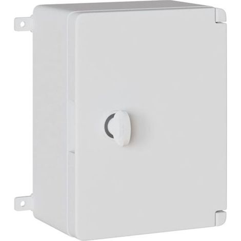 Armoire de commande grise, 25 x 13 x 24 cm, plastique ABS (1/5)