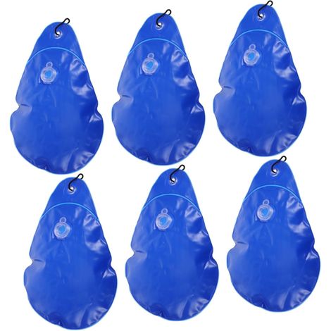 6-Piece PVC Pool Wall Pack with Hooks for Pool Cover (1/5)