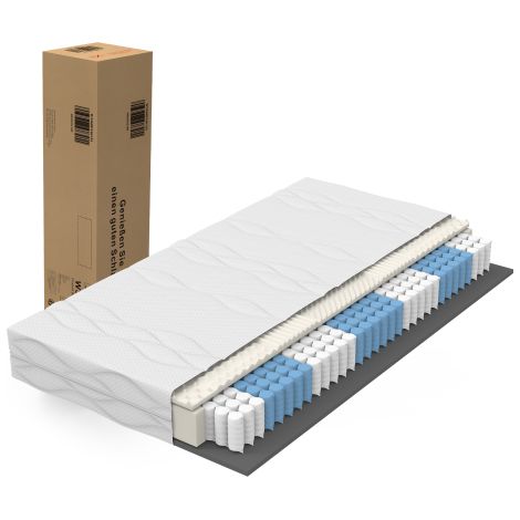 Matelas à ressorts 90x200cm H3 20cm 7 zones certification OEKO-TEX ergonomique fabriqué en Chine (1/5)