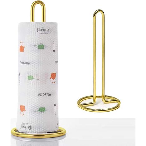 Support de rouleau de papier essuie-tout portable, en acier inoxydable, pour restaurant, cuisine, salle à manger, chambre à coucher, salon (1/5)