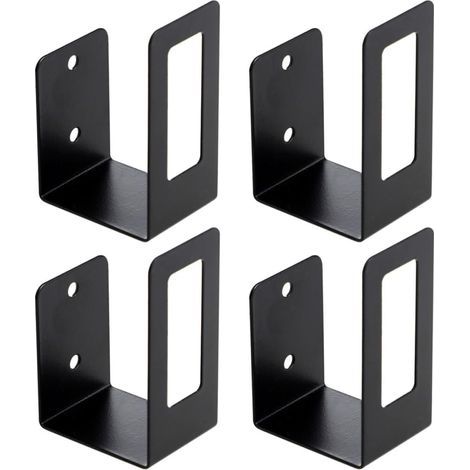 4-Piece Stainless Steel Kitchen Lid Storage Rack, Vertical Design for Organizing Cutting Boards and Pot Lids (1/4)