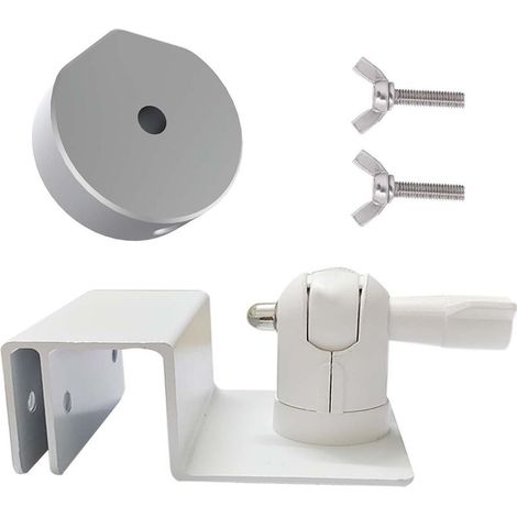 Support de gouttière pour mini plat, support d'angle réglable avec adaptateur en alliage d'aluminium. (1/5)