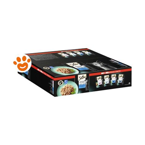 Sheba Cat Nature's Collection Selezione del Mare - Sheba Cat Nature's Collection Selezione del Mare - Confezione Da 60×85 Gr (1/4)