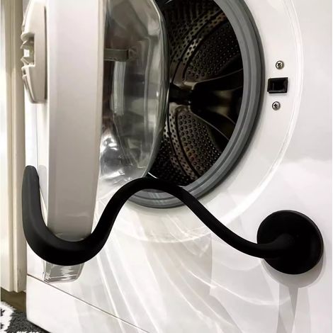Magnetische Waschmaschinentür mit 6,6 cm Sockel, Magnet für Frontlader-Waschmaschinen, verstellbar für Eisenoberflächen (1/5)