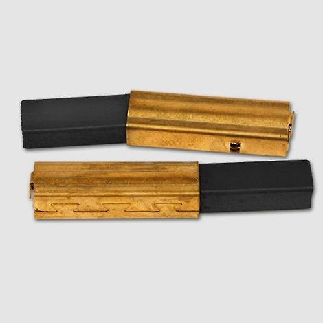 2 balais de charbon pour moteur d'aspirateur industriel Bf501 Bf502 Bf822 R (anti-emmêlement) (1/5)