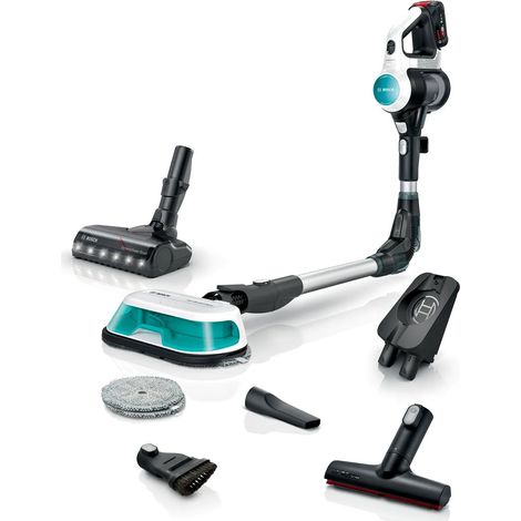 Aspiradora, aspiradora y mopa sin cable 2 en 1 Unlimited 7 ProHygienic Aqua White (1/5)