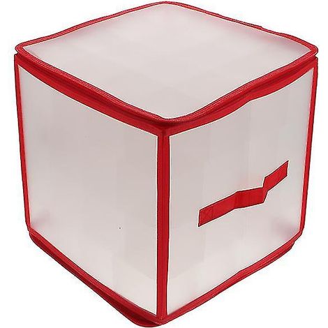 Boîte de rangement pour boules de Noël (1 ensemble) - Support simple pour boules - Support créatif pour petits objets (1/4)