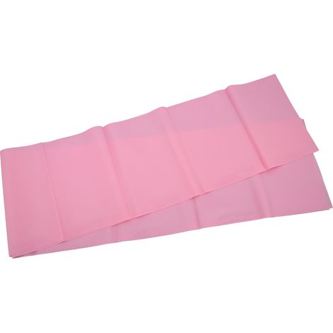 Sangle de résistance portable fitness élastique extensible pour entraînement musculaire, bande de sport flexible rose, équipement d'exercice à domicile (1/5)
