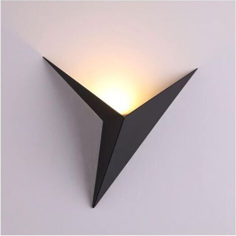 Wandleuchten, moderne, kreative dreieckige Wandleuchte, minimalistische 3-W-LED-Lampen im nordischen Stil (1/5)