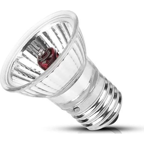 Lampada solare riscaldante UVA UVB E27 a spettro completo 2.0 per rettili, lampadina riscaldante UV per serpenti, tartarughe, lucertole e anfibi (50W) (1/5)