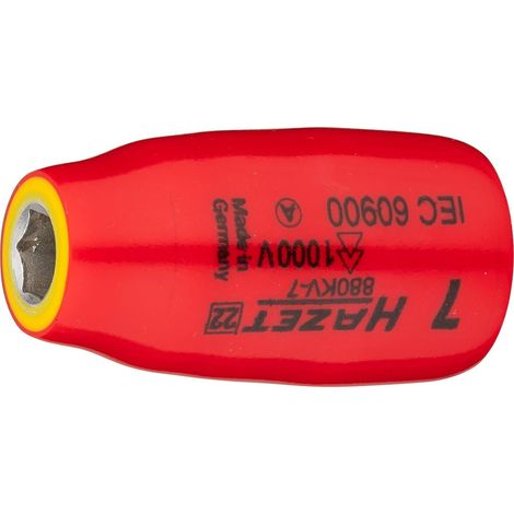 Hazet 880KV-7 Steckschlüssel-Einsatz 3/8" VDE 7 mm (1/5)