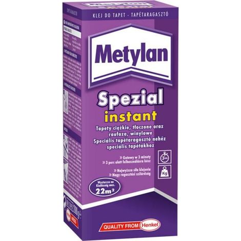 Colle À Papier Peint - Méthylcellulose Et Résines Synthétiques - Résistante Humidité Température - Pour Vinyle Papier Épais Structuré - 200 G