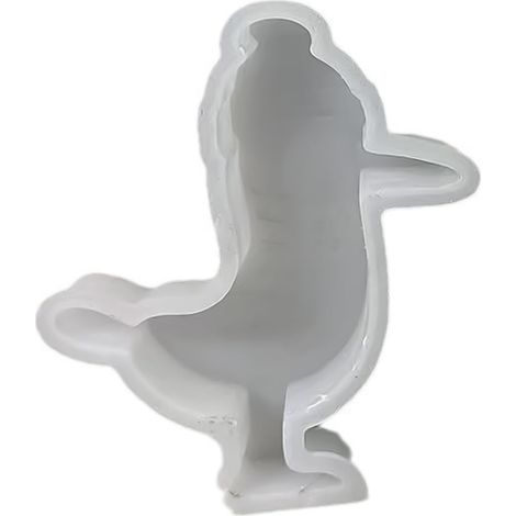 Silikonform mit Möwenmotiv für Kerzen, Harz, Gips, Gießen, weiß (1/5)