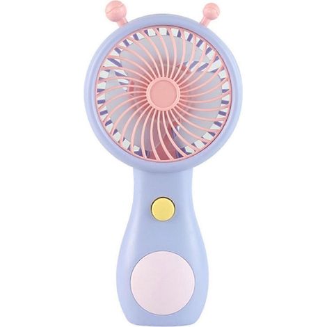 Mini-tragbarer, schneckenförmiger Ladeventilator, wiederaufladbar über USB. (1/5)