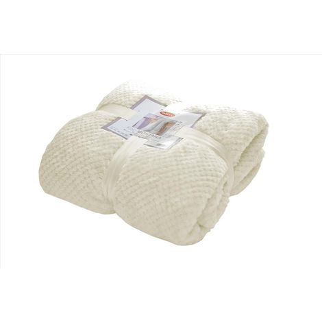 Coperta Montana 150x200 color crema (1/2)