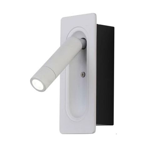 Applique da parete moderna per hotel, lampada da lettura per comodino con comando magnetico, LED proiettore ad angolo regolabile, stile nordico minimalista, applique integrata per club, corridoio, ing (1/5)