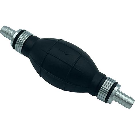 Kit de pompe à siphon manuelle pour transfert d'eau/carburant : extracteur d'huile en caoutchouc + tuyau en PVC + clip de fixation du tuyau + clip d'arrêt + poids/rallonge en laiton (1/5)