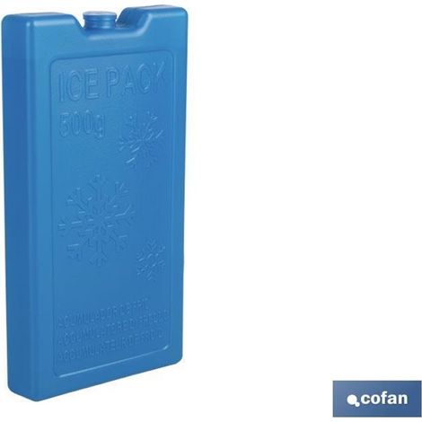 Accumulateur de froid pour réfrigérateur portable en bleu (500ml)