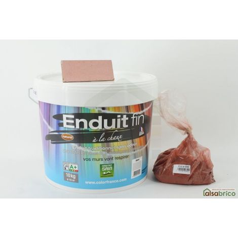 Enduit à la chaux à mélanger avec pigments naturels, (1/3)