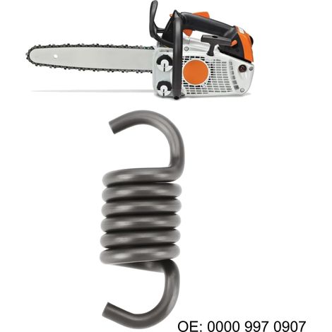 6 Ressorts Embrayage Tronçonneuse 0000 997 0907 Stihl 029 034 039 MS290 MS310 MS340 MS390 (1/5)