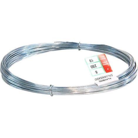 Rotolo di filo zincato N14 250 g 2,2 mm per recinzioni metalliche - MARCA