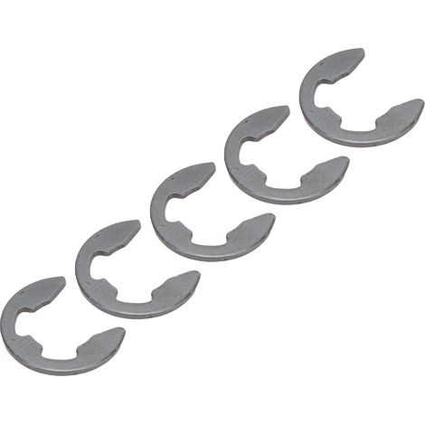 Kit d'entretien de 5 circlips externes 63V 15744 00 pour moteurs hors-bord 2T 9,9-40 CV et 4T F6-F40 (1/5)