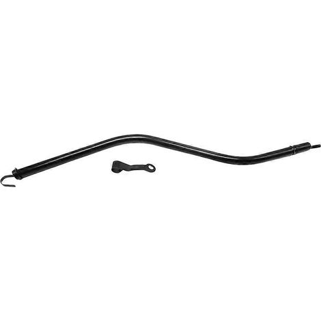 Ölmessstabrohr (68,6 cm) für GM Chevy TH350-Getriebe, Ölmessstabrohr (68,6 cm) aus schwarzem Stahl für Turbo 350-Getriebe (1/5)