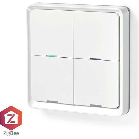 Nedis SmartLife interruptor mural blanco inteligente