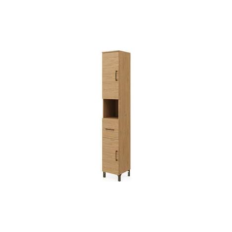 COLONNA RUBINO H.194 2A+1C ROVERE NATURALE