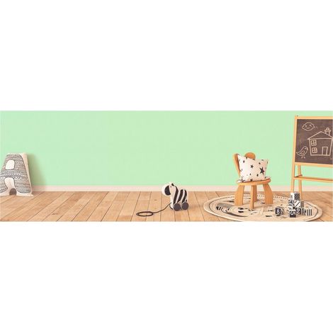 TADESSI Tapete Kinderzimmer M1-No.119 Vliestapete Grün Unitapete Einfarbig Jungenzimmer Mädchenzimmer (1/5)