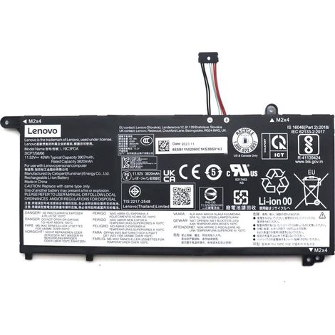 Batteria Lenovo 3 celle 45Wh 1152V L19C3PDA CPB