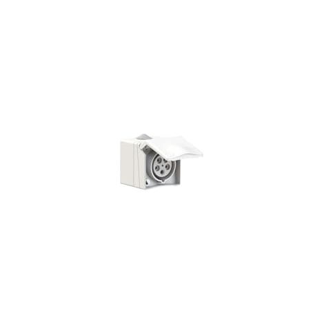 BALS WANDSTECKDOSE, 16A, 5-POLIG, 6H, IP44 (110712)