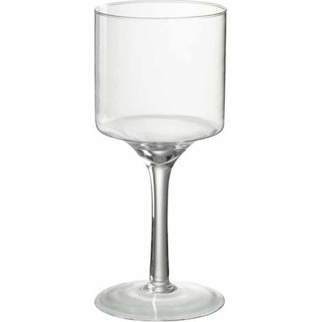 Photophore sur Pied "Agory" 34cm Transparent