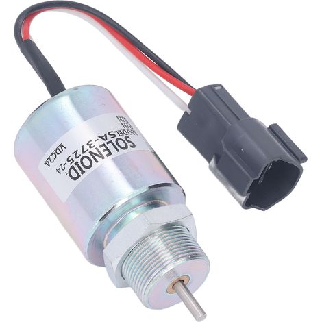 Kraftstoffabschalt-Magnetventil DC24V Motorstopp-Abschalt-Flammenausschalt-Steuerschalter für Toro 223D (1/5)
