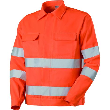Giubetto ad alta visibilità Col. Arancio fluo Mis. L